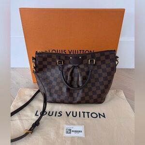 Louis Vuitton Siena PM in Damier Ebene